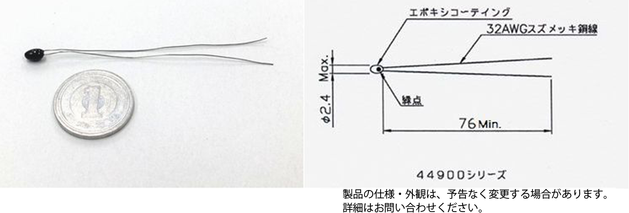 航空宇宙用途向けサーミスタ